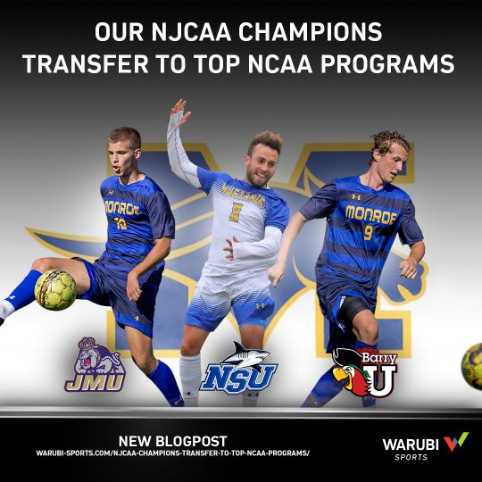 NJCAA Champions transfer to top NCAA programs