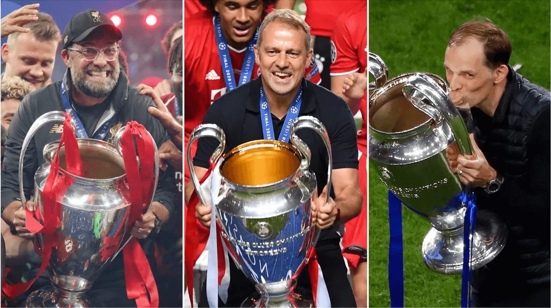 Read more about the article Jürgen Klopp, Hansi Flick and Thomas Tuchel: German Champions League winners made in the Bundesliga