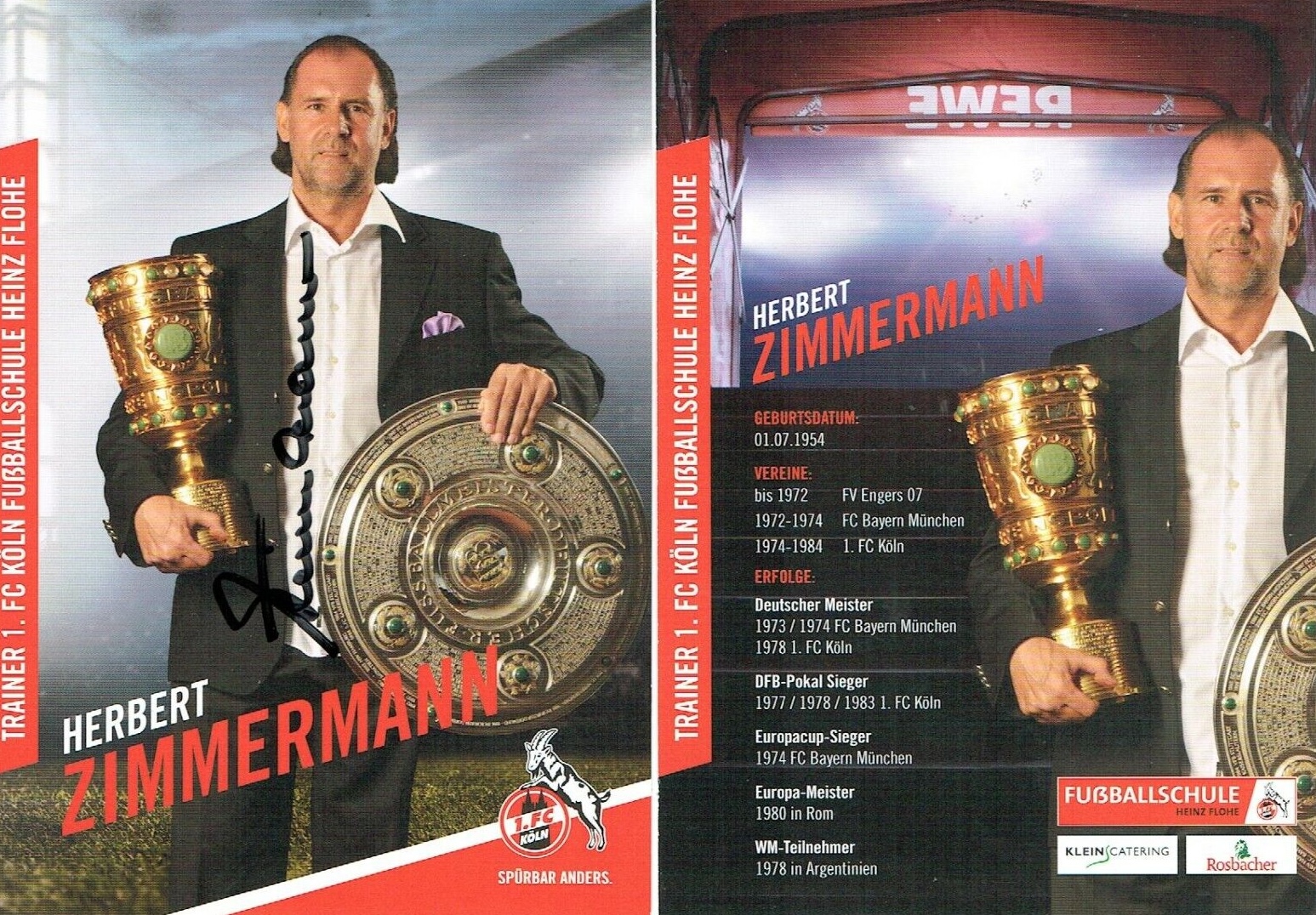 Herbert Zimmermann - FC Cologne Bundesliga Talent Squad